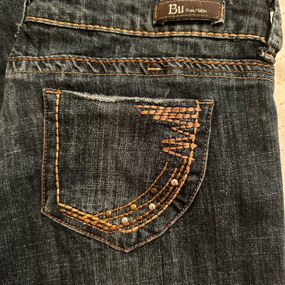 BU from Malibu jeans.